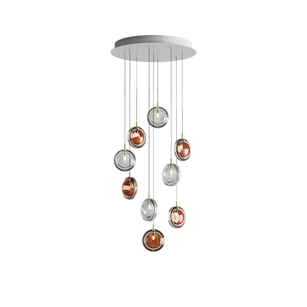 Refrax Crystal Lens Chandelier