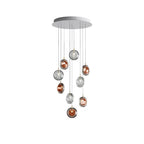 Refrax Crystal Lens Chandelier