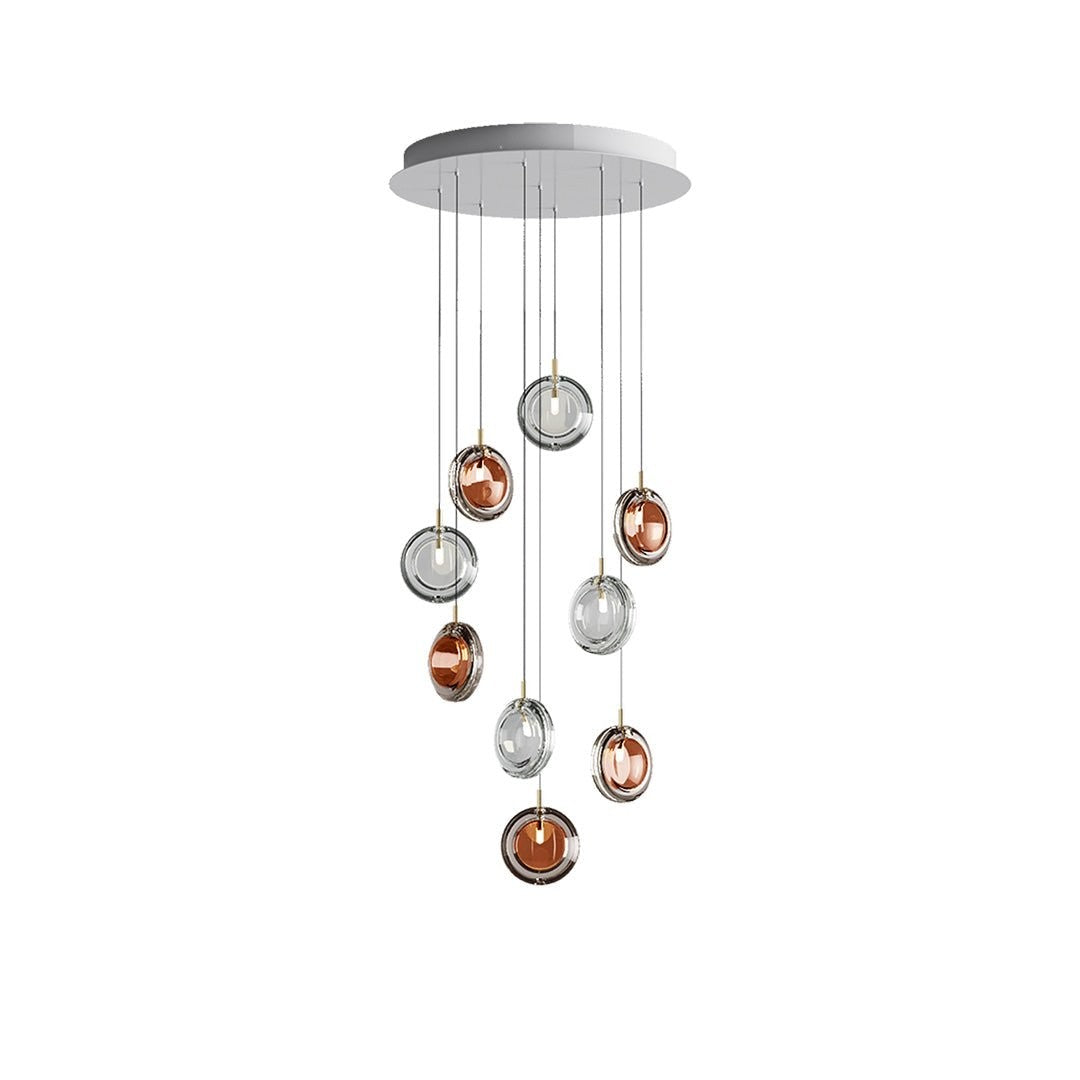 Refrax Crystal Lens Chandelier