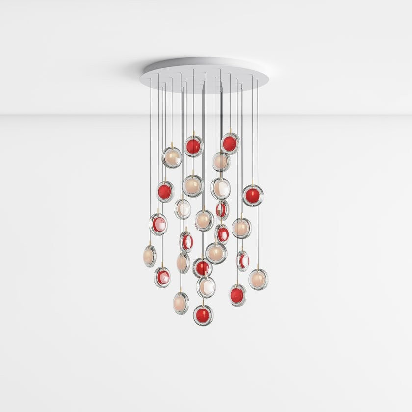 Refrax Crystal Lens Chandelier