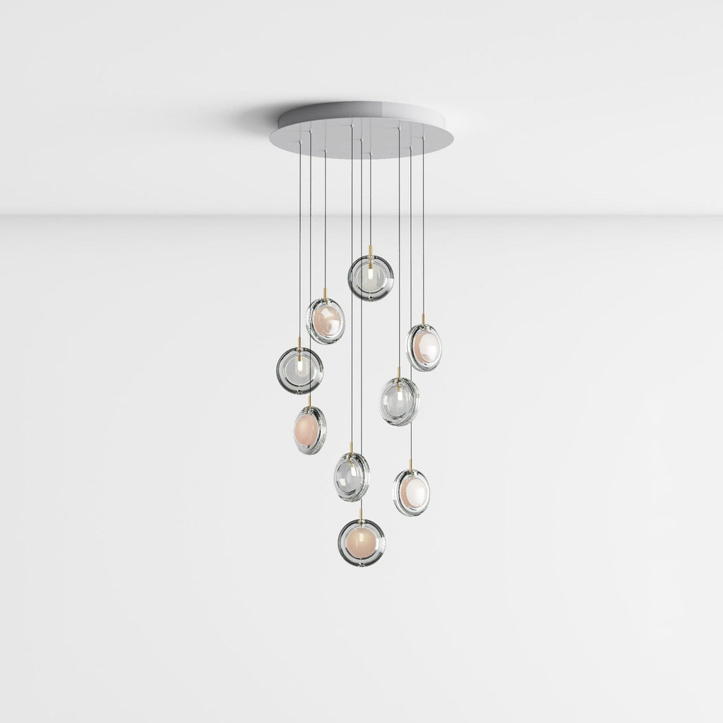 Refrax Crystal Lens Chandelier