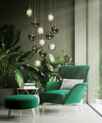 Refrax Crystal Lens Chandelier