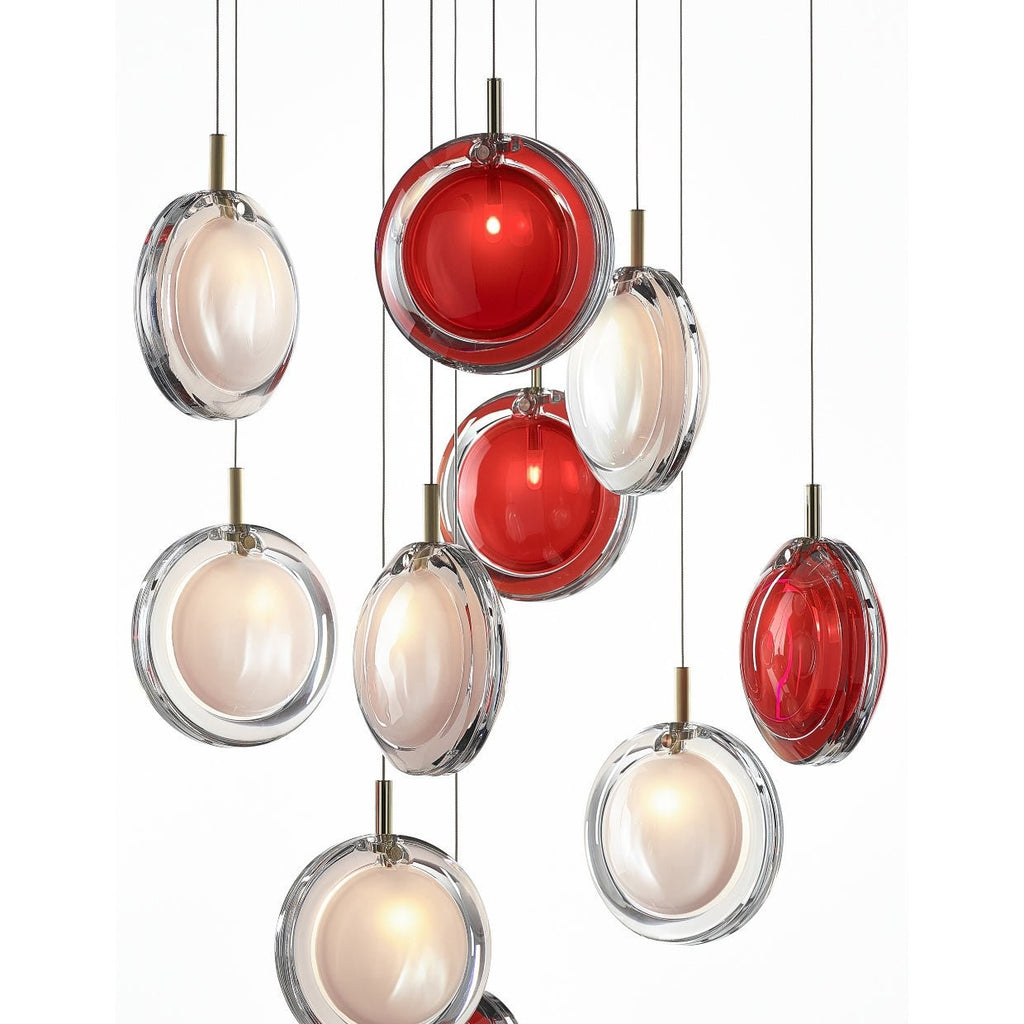 Refrax Crystal Lens Chandelier