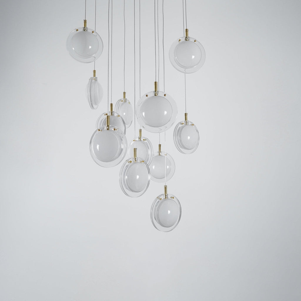 Refrax Crystal Lens Chandelier