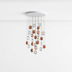 Refrax Crystal Lens Chandelier