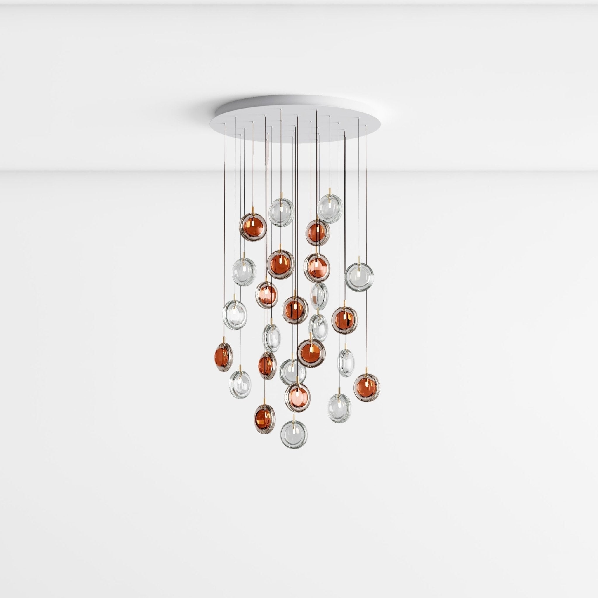 Refrax Crystal Lens Chandelier