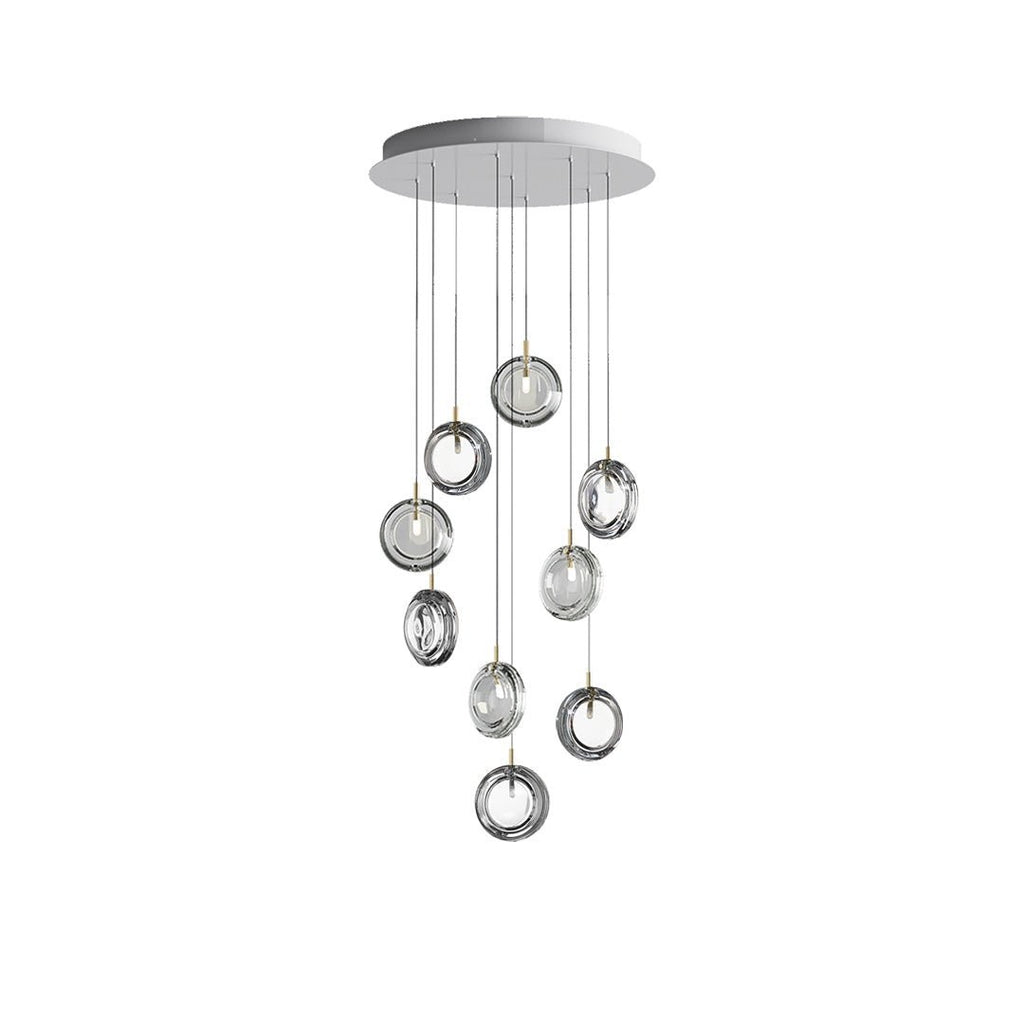 Refrax Crystal Lens Chandelier
