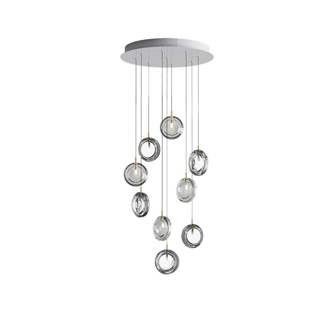 Refrax Crystal Lens Chandelier