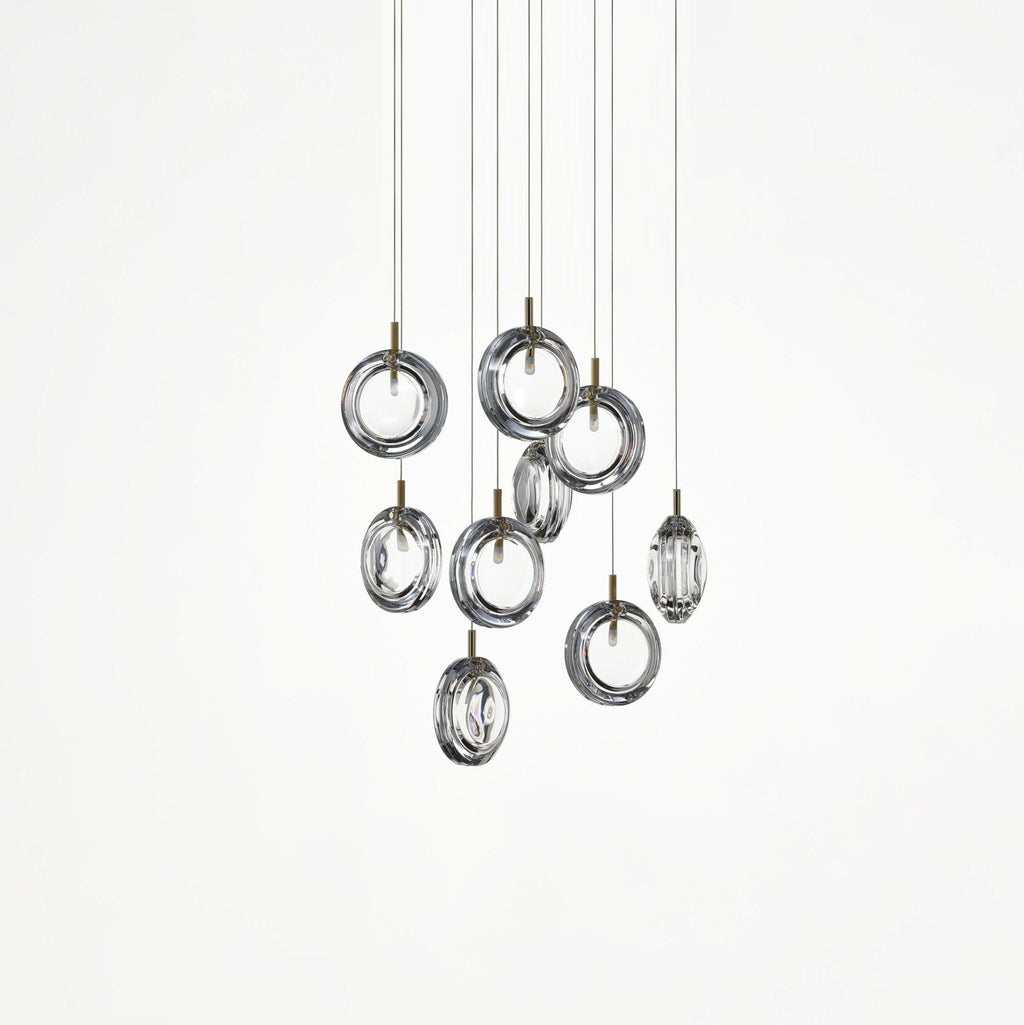 Refrax Crystal Lens Chandelier