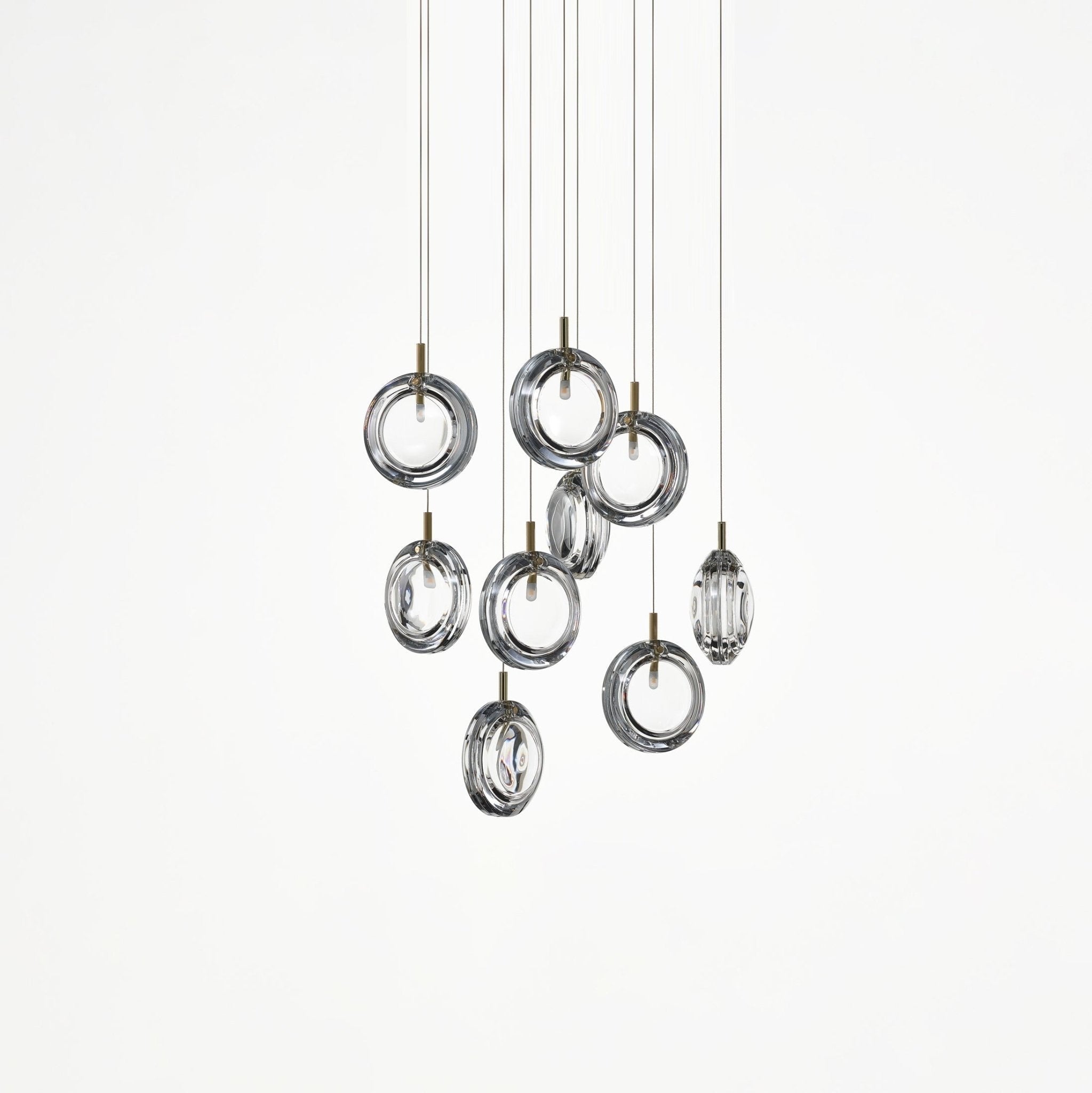 Refrax Crystal Lens Chandelier