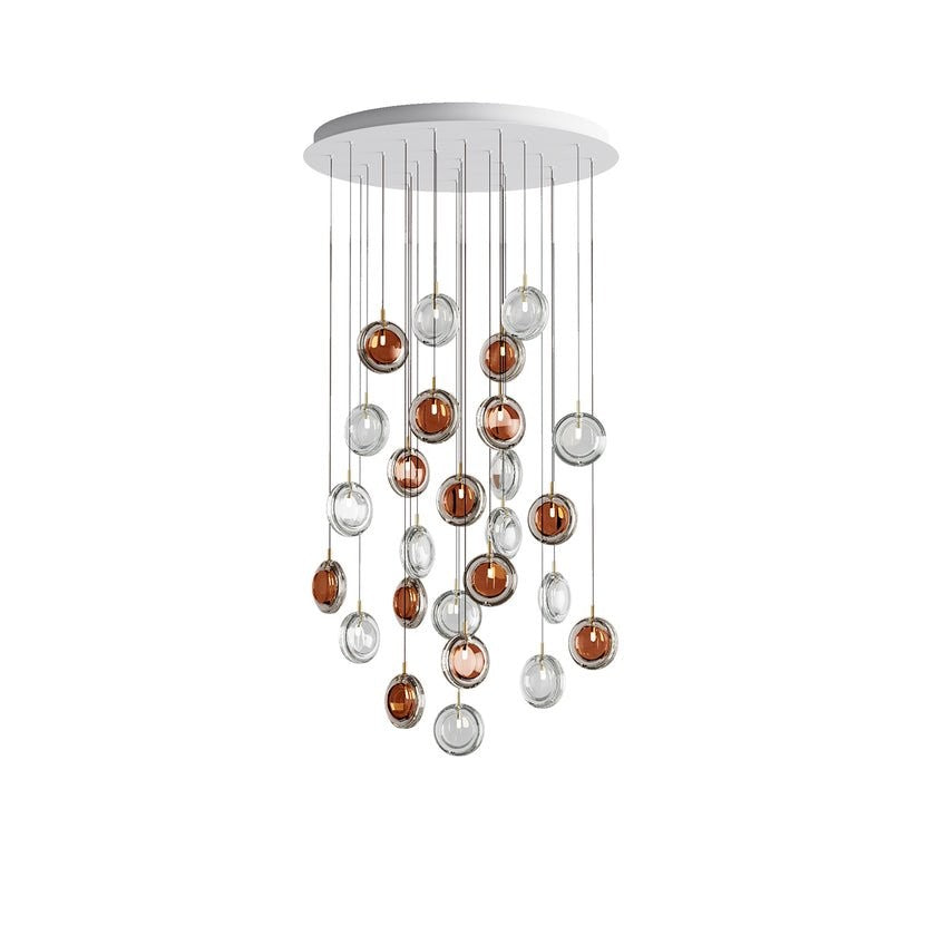 Refrax Crystal Lens Chandelier