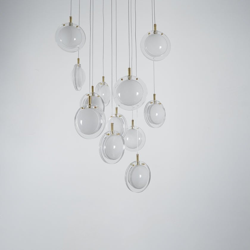 Refrax Crystal Lens Chandelier