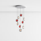 Refrax Crystal Lens Chandelier