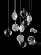Refrax Crystal Lens Chandelier