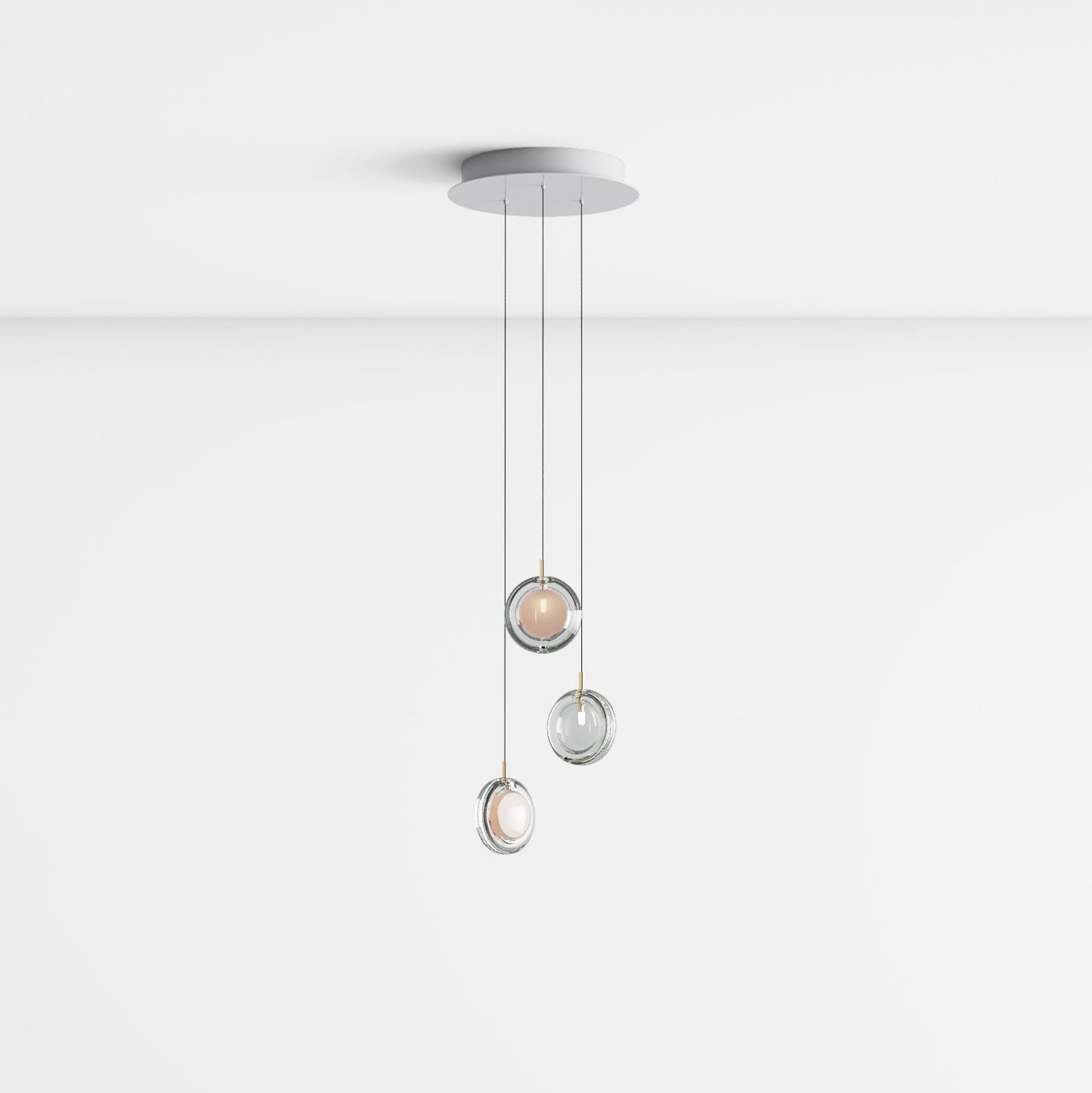 Refrax Crystal Lens Chandelier