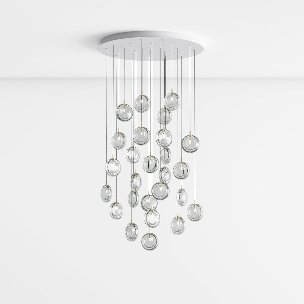 Refrax Crystal Lens Chandelier
