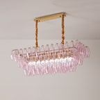 Rosaline Prism Tiered Crystal Chandelier