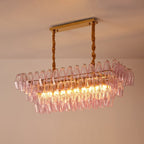 Rosaline Prism Tiered Crystal Chandelier