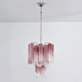 Rosata Murano Pink Glass Chandelier