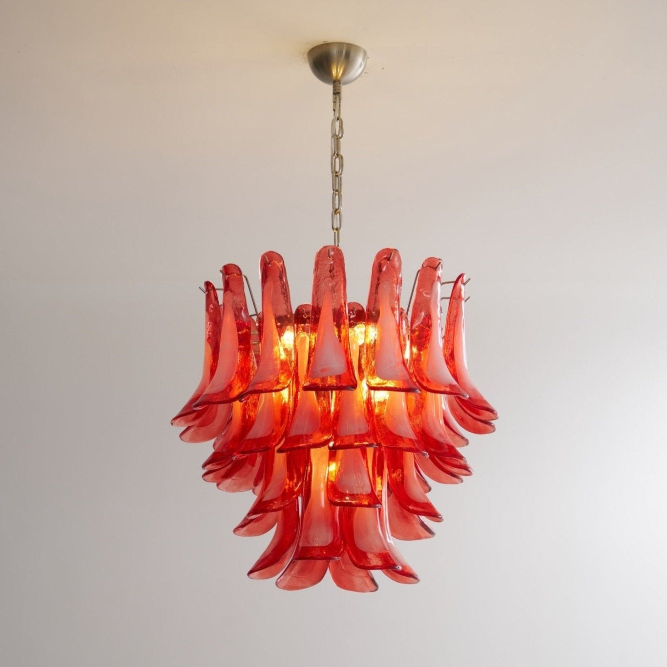 Rosavento Murano Petal Chandelier