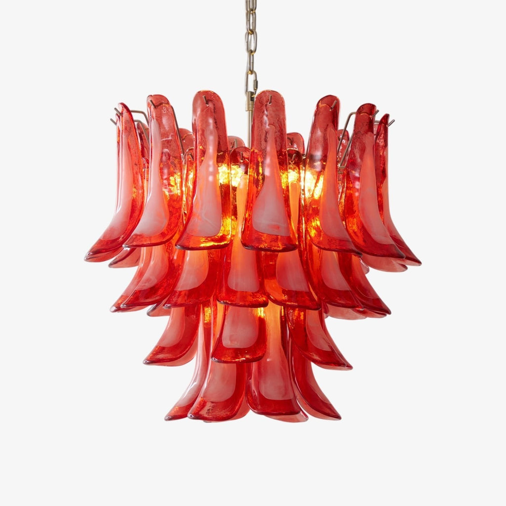 Rosavento Murano Petal Chandelier