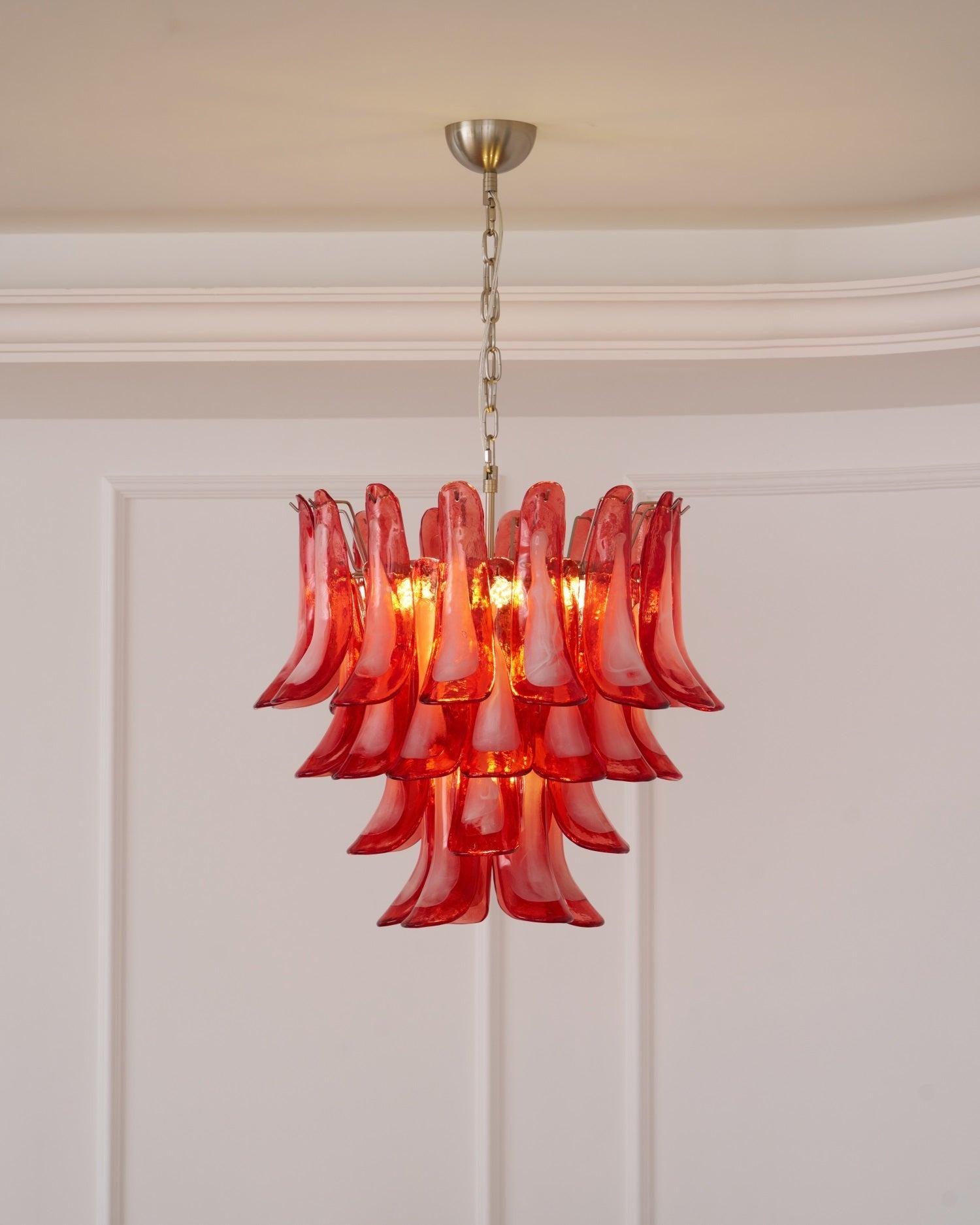 Rosavento Murano Petal Chandelier