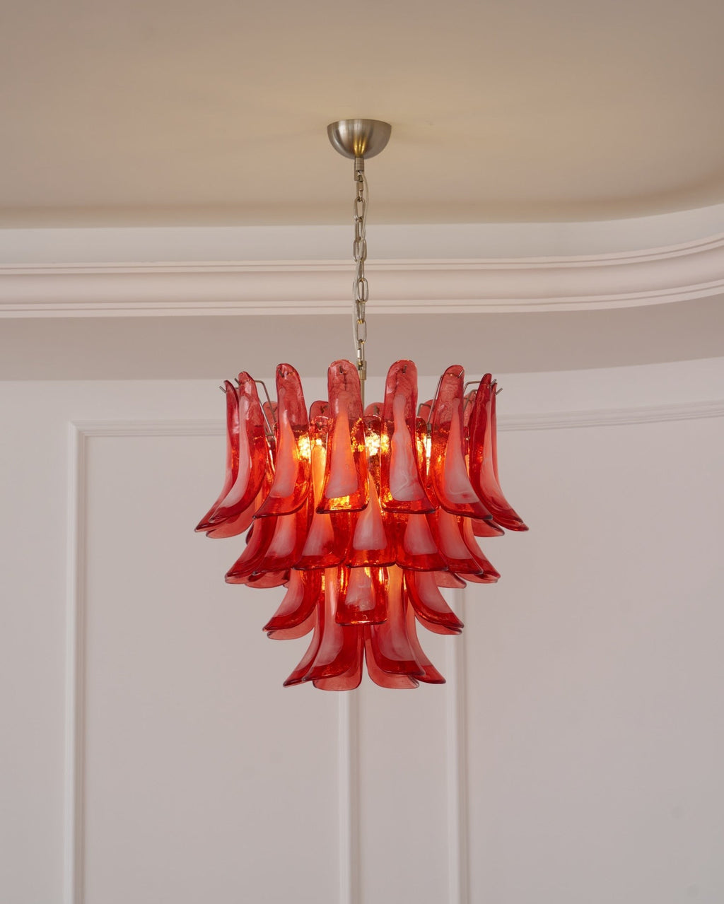 Rosavento Murano Petal Chandelier