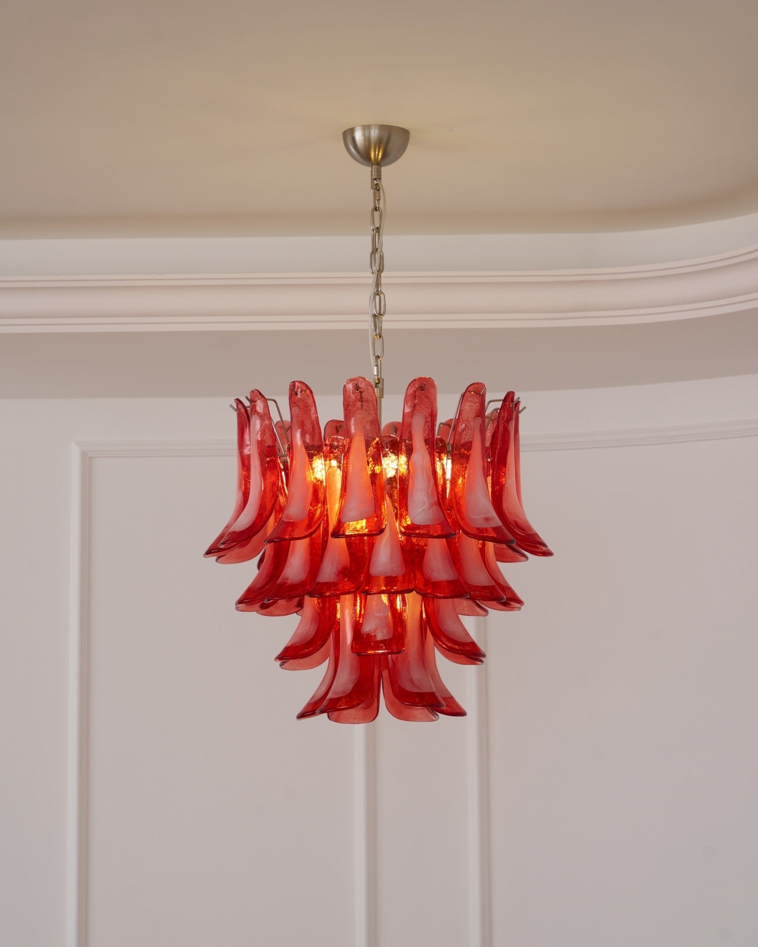 Rosavento Murano Petal Chandelier