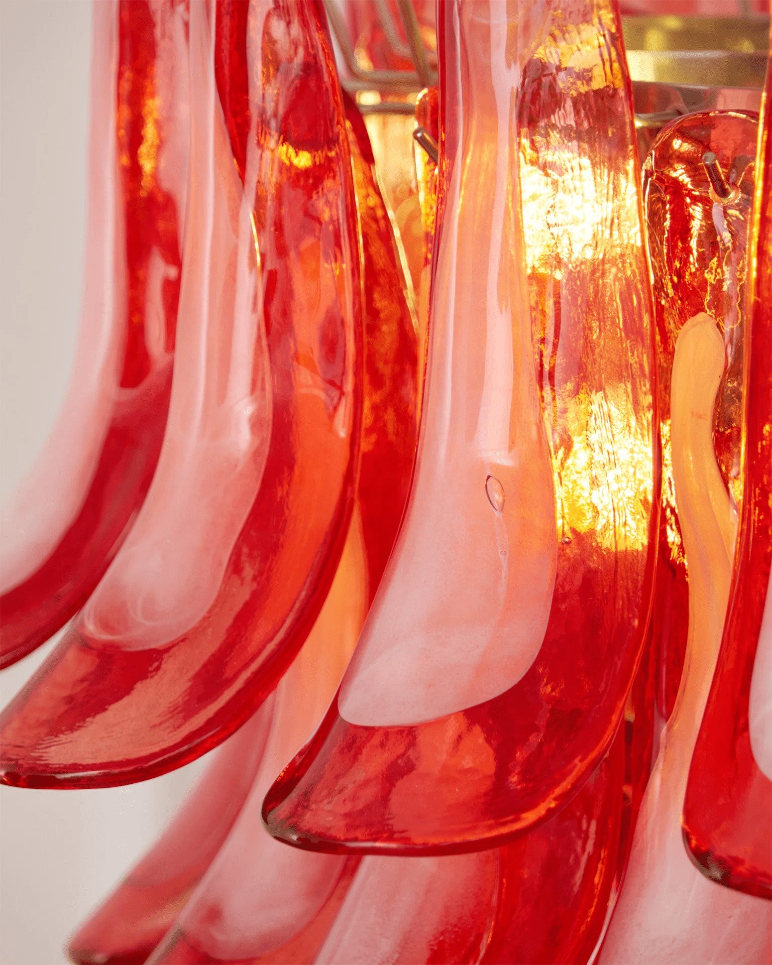 Rosavento Murano Petal Chandelier