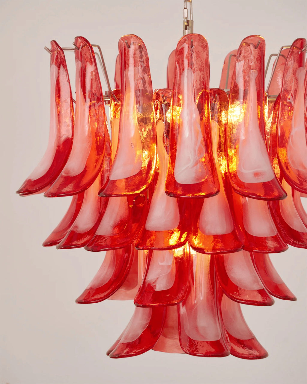 Rosavento Murano Petal Chandelier