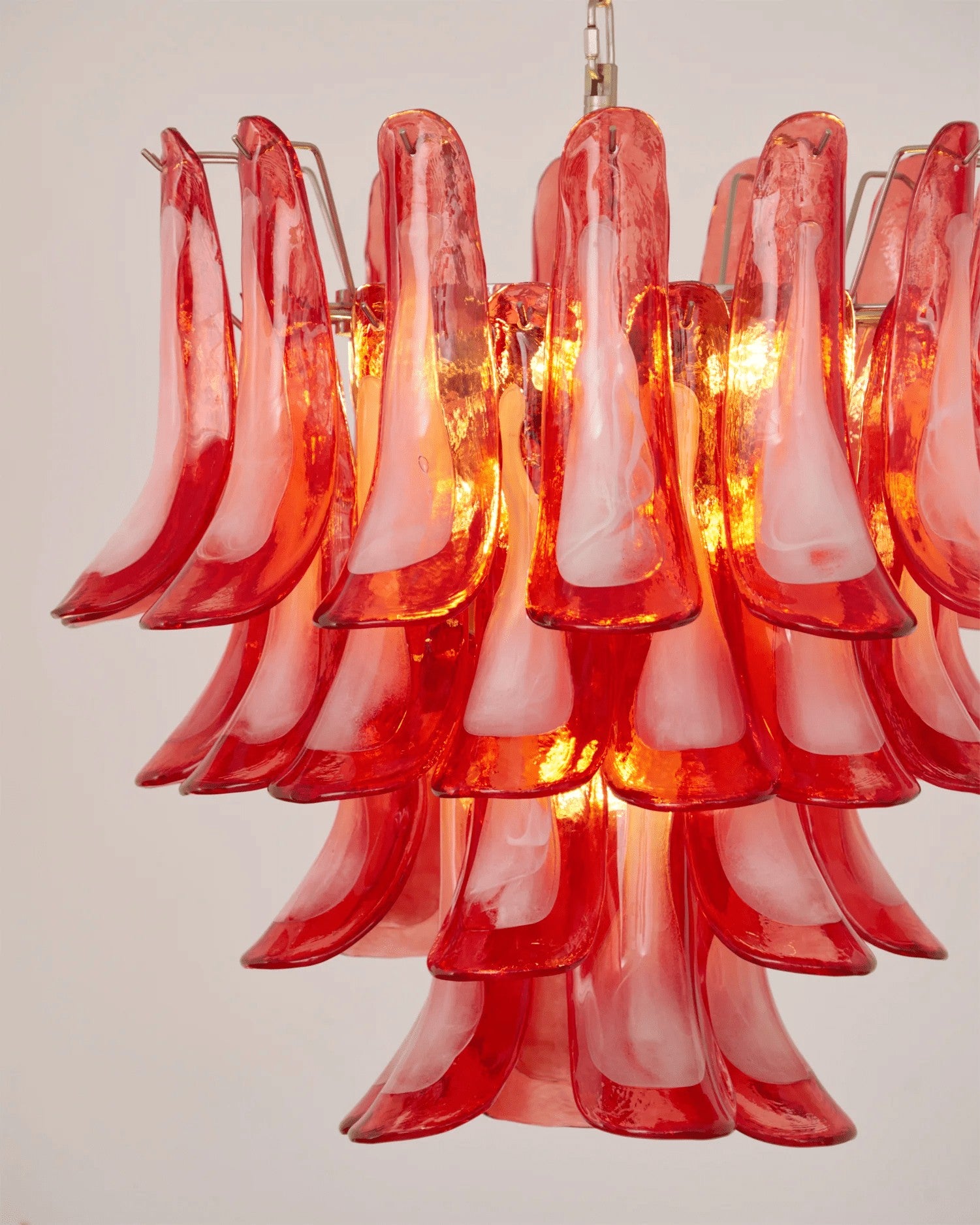 Rosavento Murano Petal Chandelier
