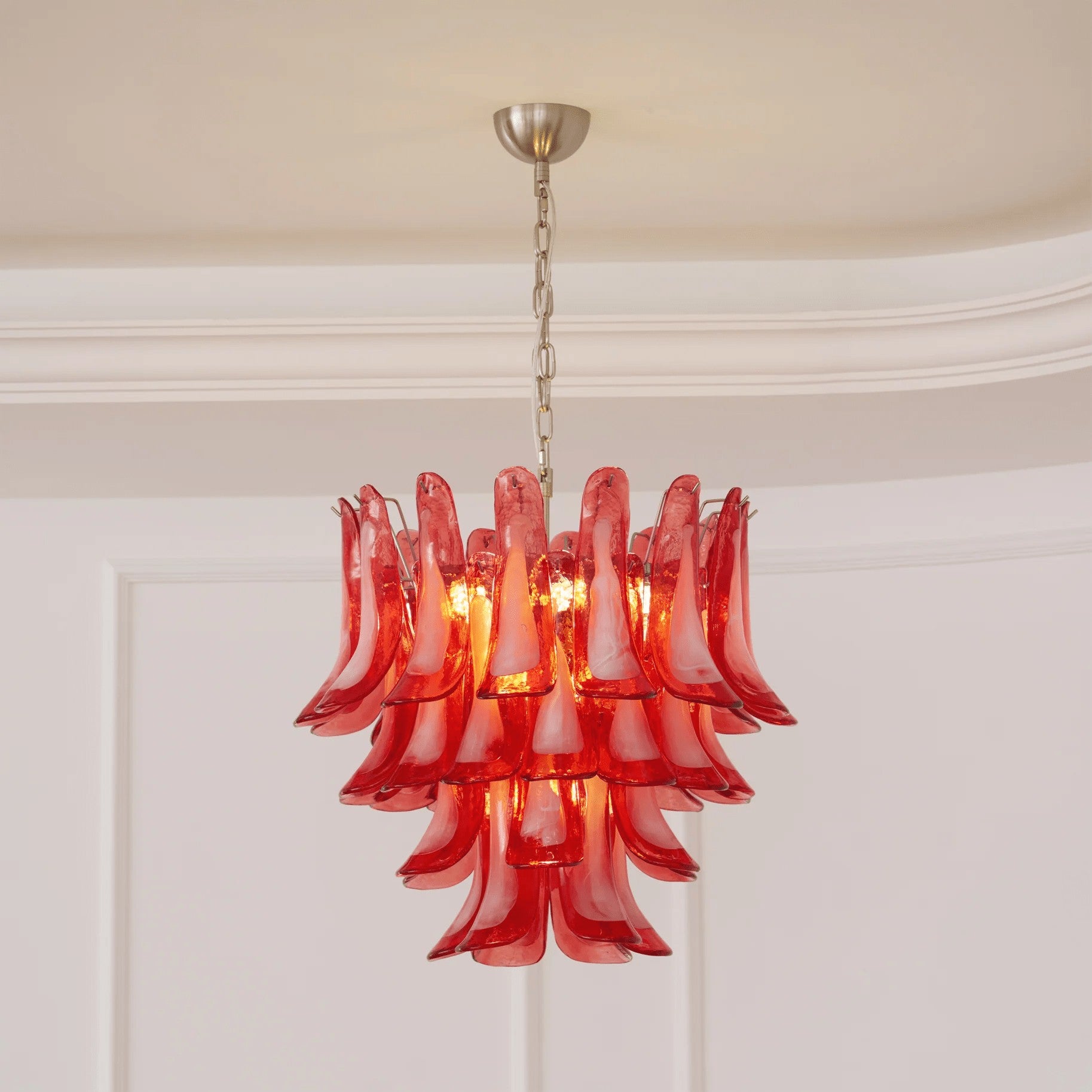 Rosavento Murano Petal Chandelier