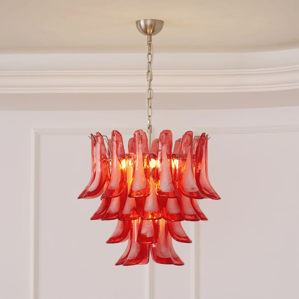 Rosavento Murano Petal Chandelier