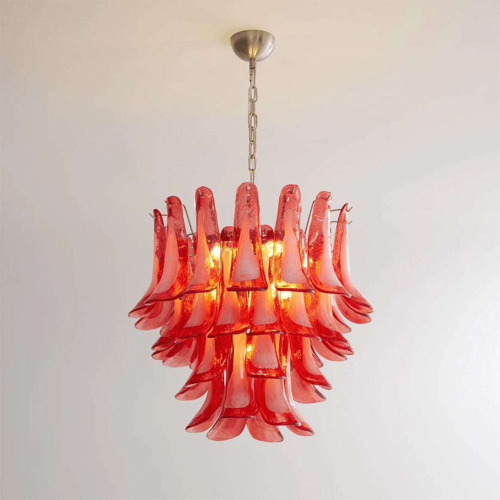 Rosavento Murano Petal Chandelier