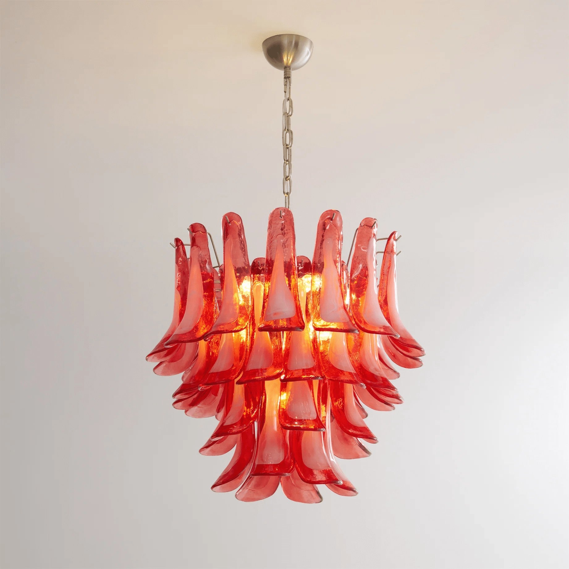 Rosavento Murano Petal Chandelier