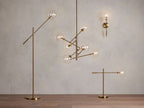 Roselyn Glass Globe Branch Chandelier