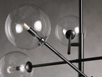 Roselyn Glass Globe Branch Chandelier