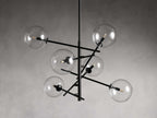 Roselyn Glass Globe Branch Chandelier