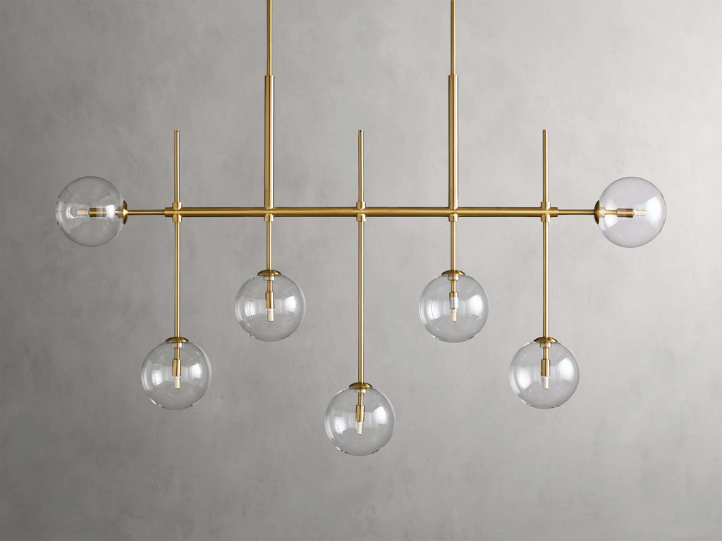 Roswell Globe Linear Chandelier