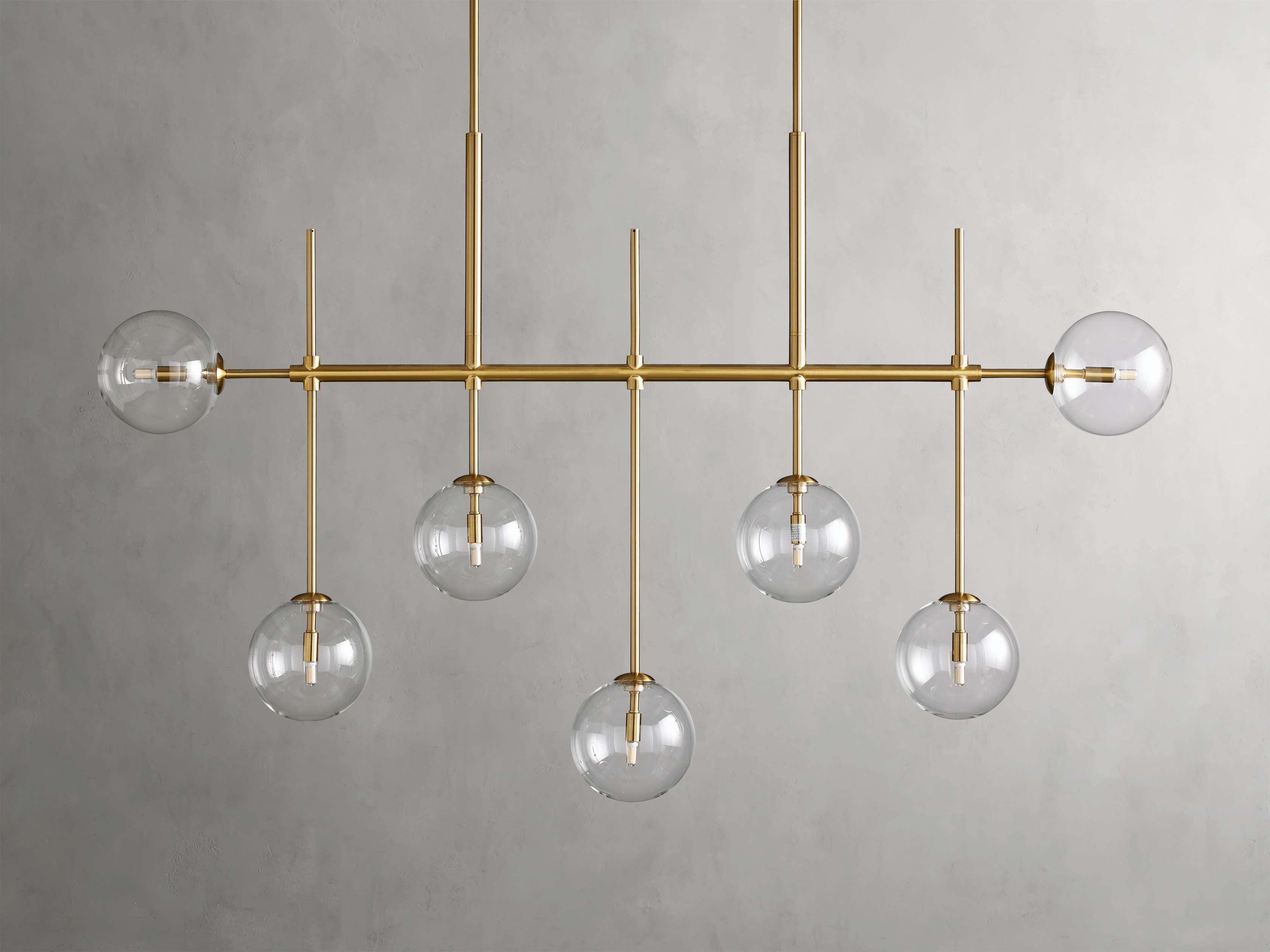 Roswell Globe Linear Chandelier