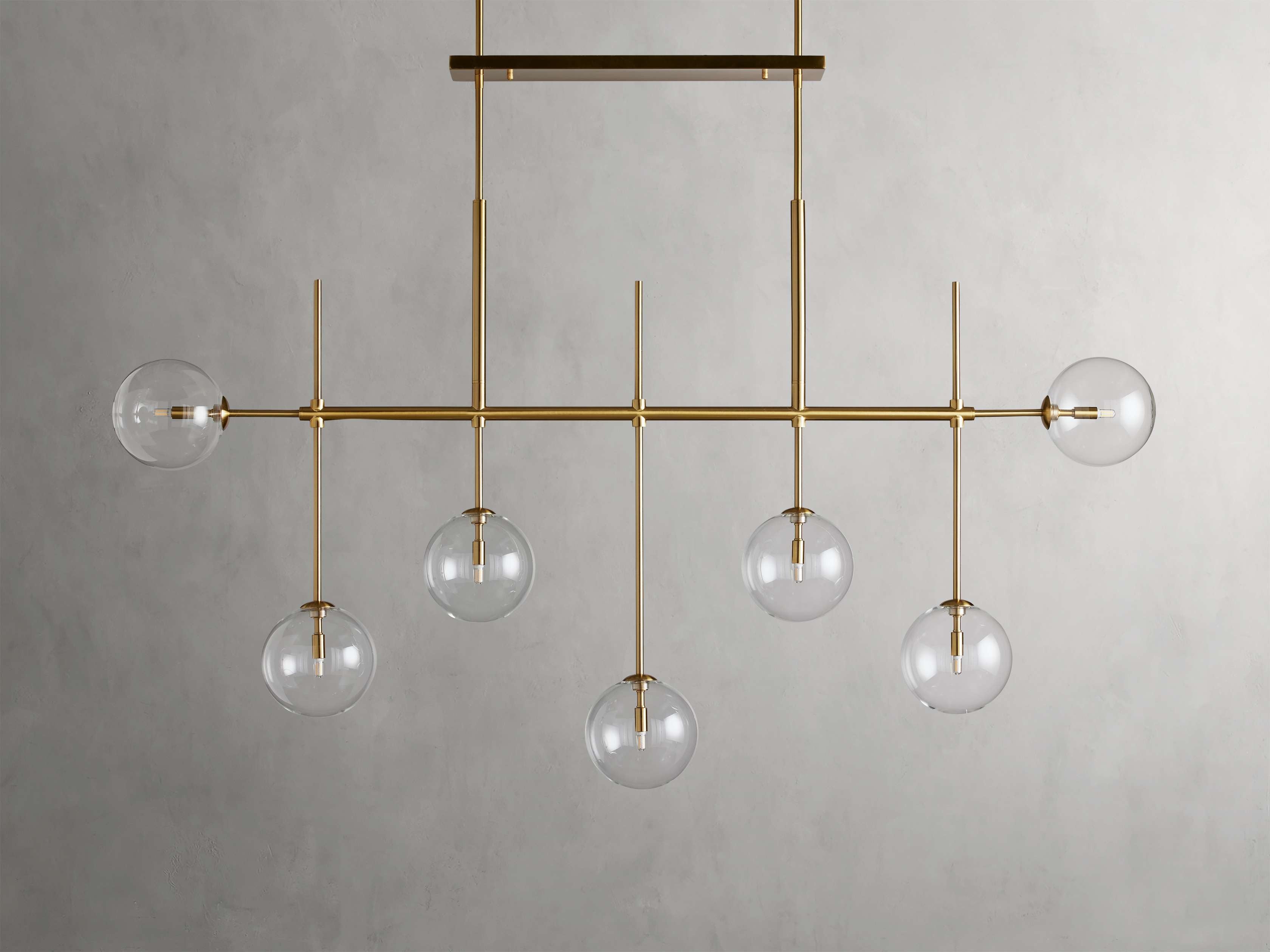 Roswell Globe Linear Chandelier