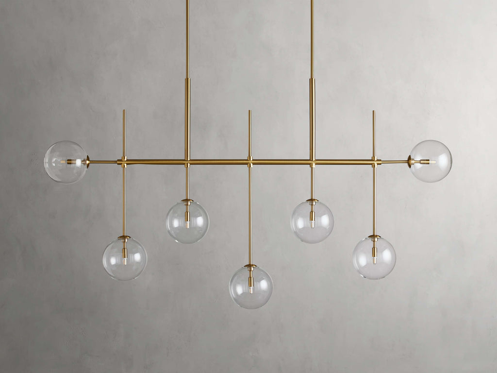 Roswell Globe Linear Chandelier