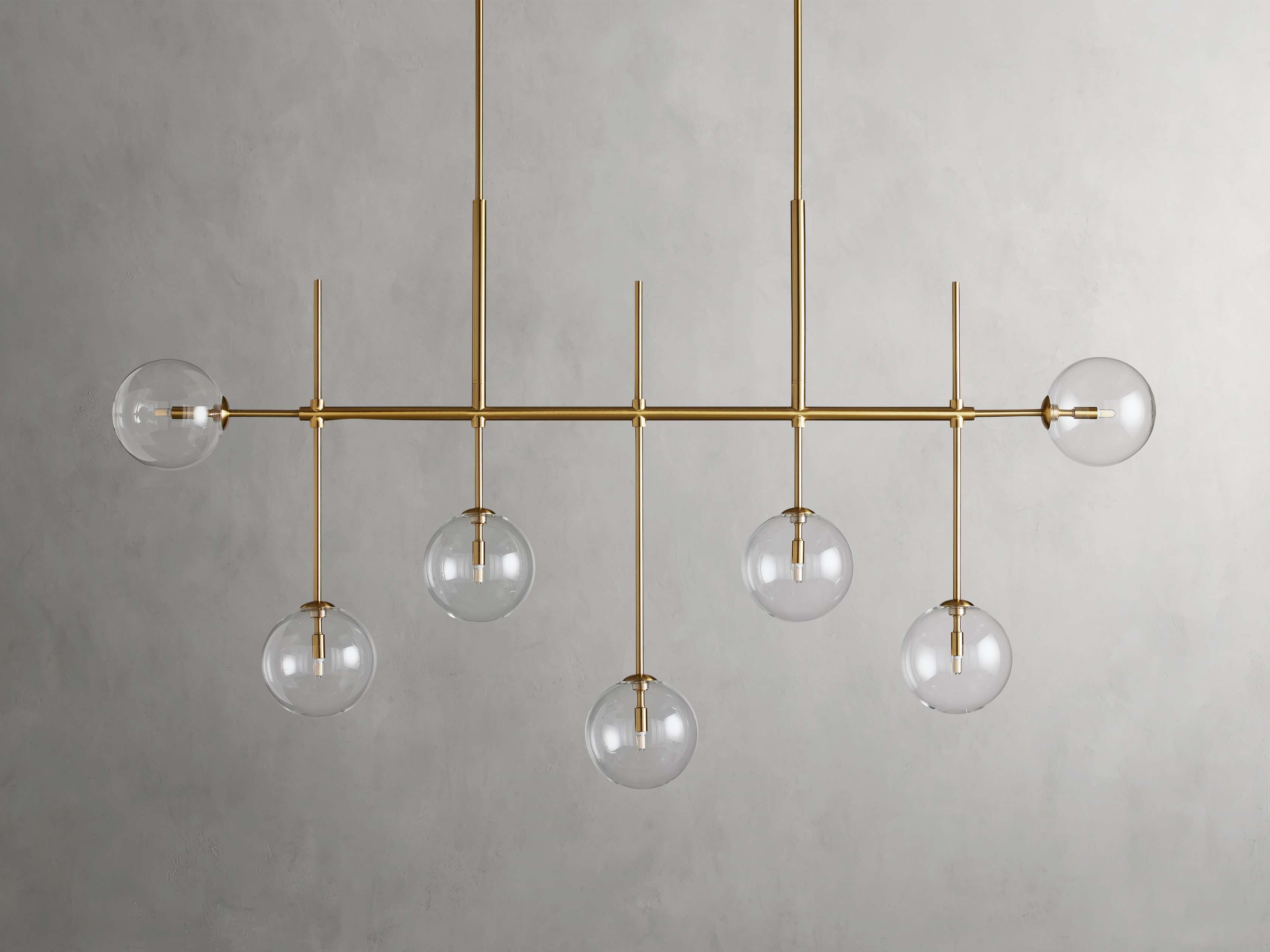 Roswell Globe Linear Chandelier