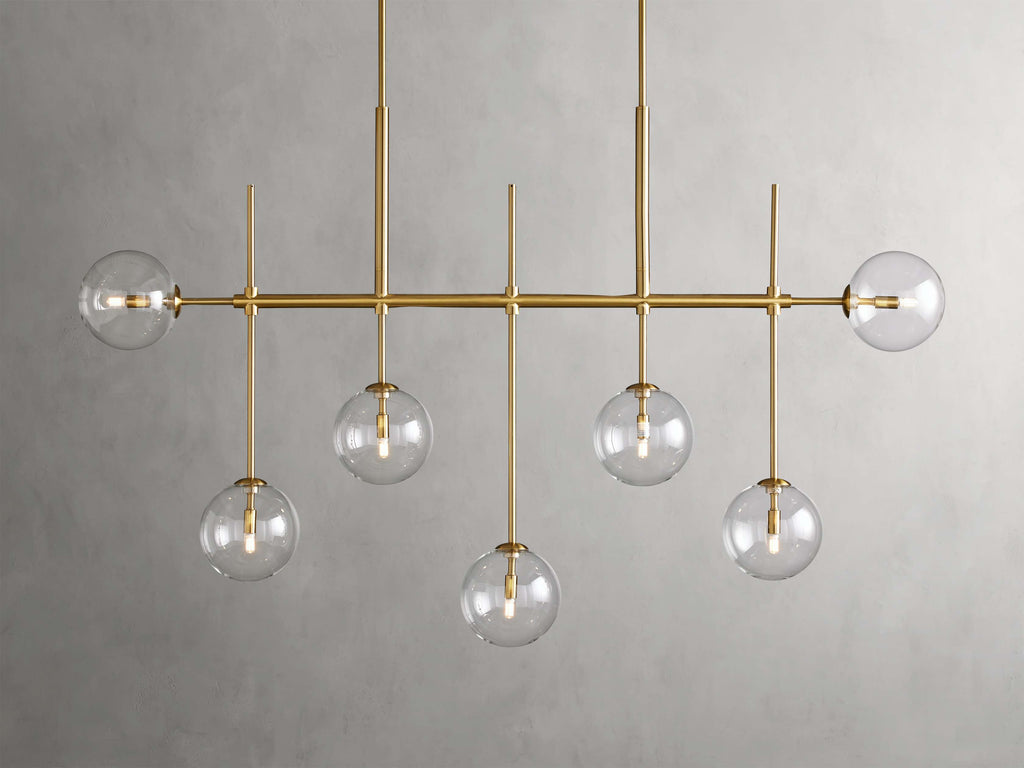 Roswell Globe Linear Chandelier