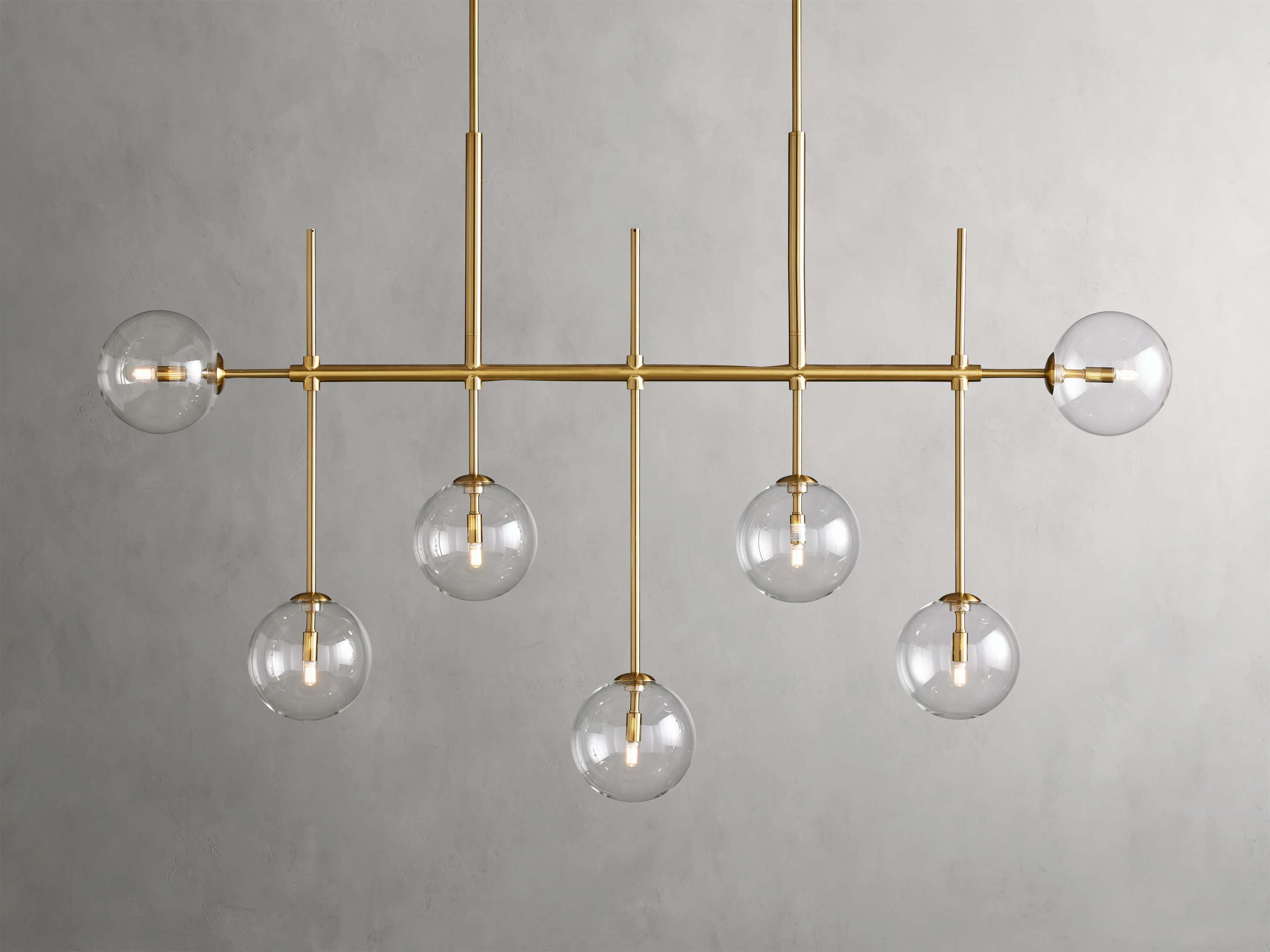 Roswell Globe Linear Chandelier