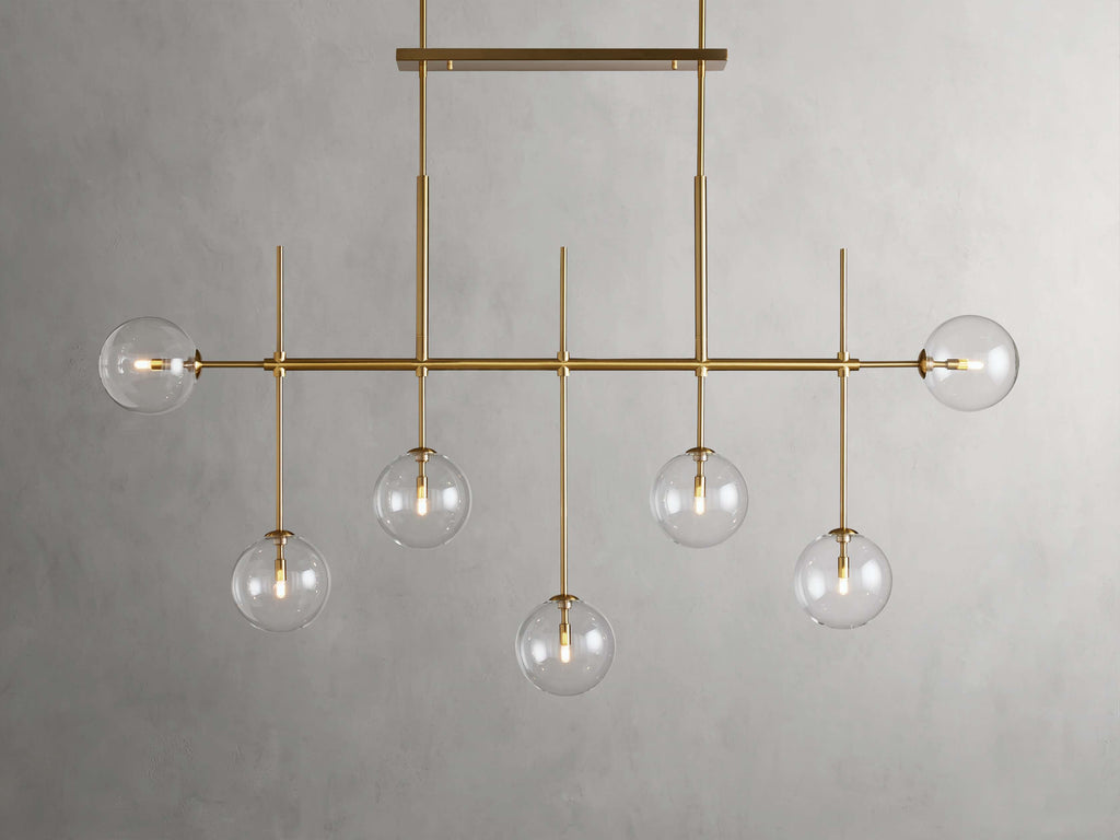 Roswell Globe Linear Chandelier