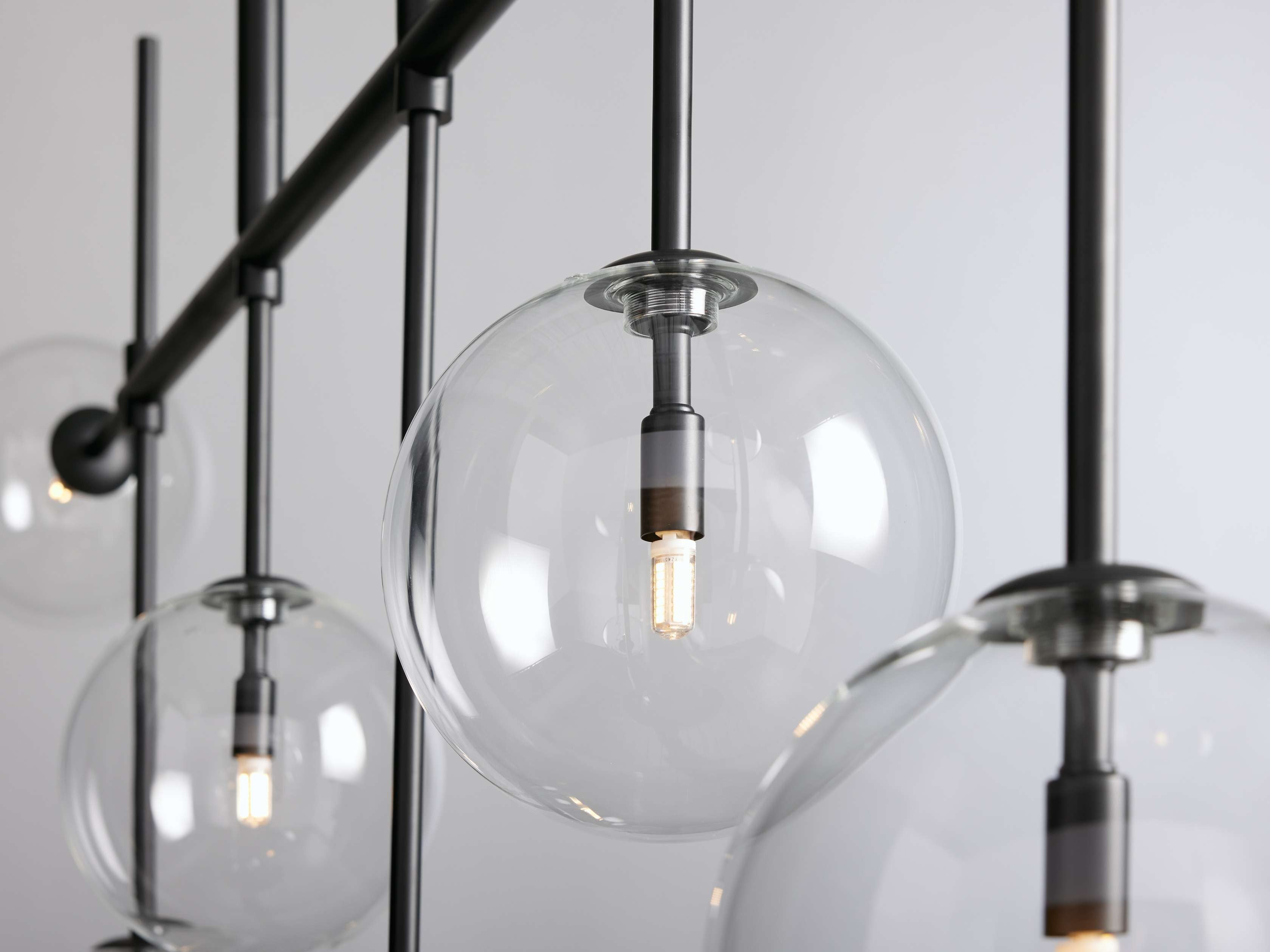 Roswell Globe Linear Chandelier