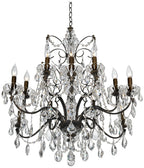 Schonbek Century Collection 30" Wide Crystal 12-Light Chandelier