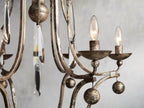 Seraphine Crystal Teardrop Chandelier
