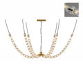 Serpentina Crystal Ribbon Chandelier